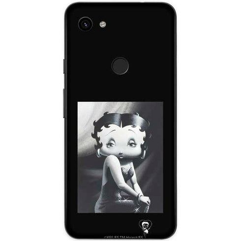 Betty Boop Black and White Google Pixel 3a Skin